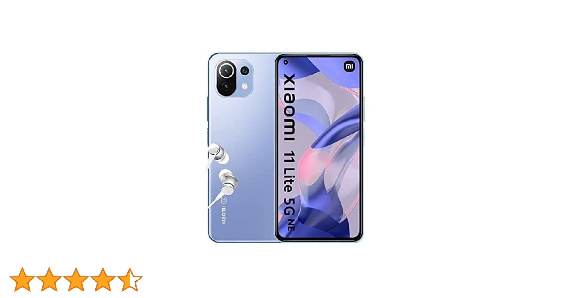 Xiaomi Mi 11 Lite 5G 128GB 青 Xiaomi 11 Lite 5G NE 2109119DG Smartphone, Dual Sim